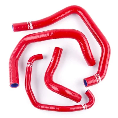 For Kawasaki Ninja ZX-6R ZX636C (2005-2006) Red Silicone Radiator Hose Kits - Image 1 of 4