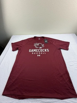 EQUIPO EMITIDO Under Armour HeatGear Carolina del Sur Gamecocks Béisbol Talla 2XL Nuevo Foto 1 de 4
