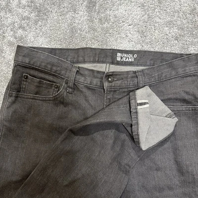 Uniqlo Men’s Jeans 31x32 Selvedge Preppy Gray - Image 1 of 4