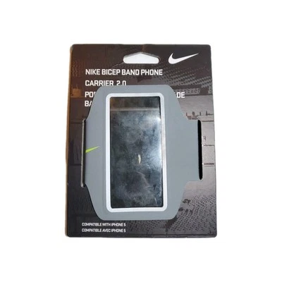 Nike Bicep Band Phone Carrier 2.0 Compatible With iPhone 5 OSFM Gray 2014 New - Image 1 of 4