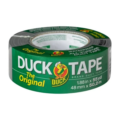 (2 pack) The Original Duck Tape Brand Duct Tape, 1.88 in. x 55 yd Silver - Image 1 of 4