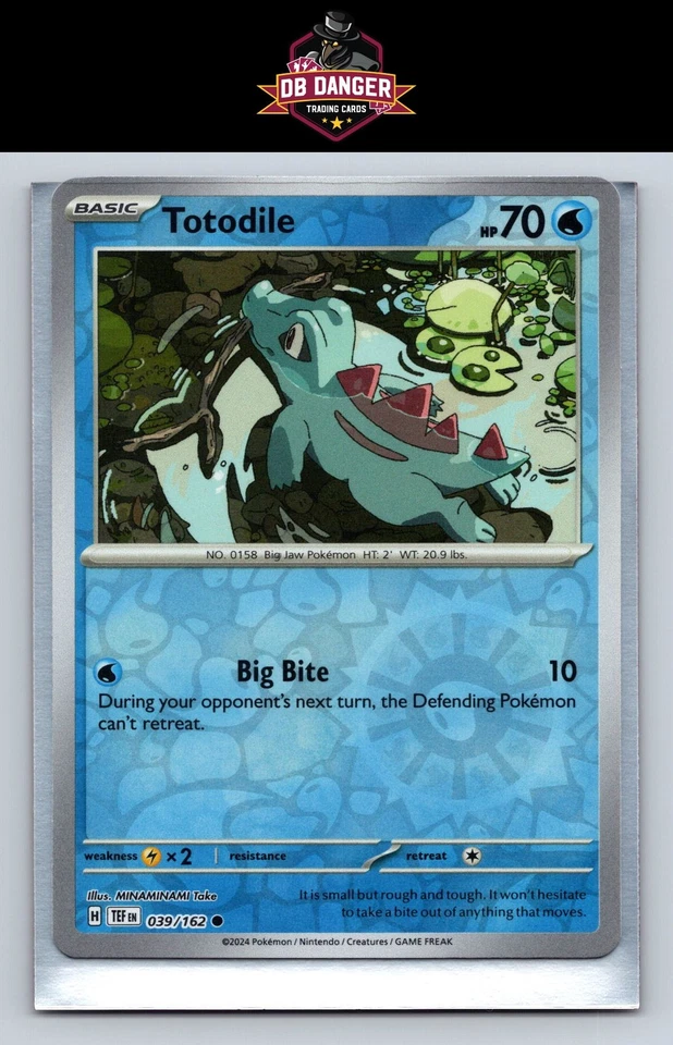 SV05: Temporal Forces #039/162 Totodile - Image 1 of 1