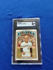 1972 Topps Roberto Clemente #309 SGC 5 EX - Picture 1 of 2