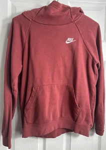 Nike Hooded Pullover Mock Neck Ladies Light Weight Hoodie Small - Picture 1 of 3