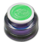 Farbgel Metallic Hellgrn Pearl LED UV-Gel French Nail Art Nagel Design