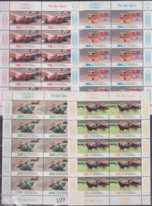 MJ GERMANY 1999 - MNH - SPORTS - CYCLING - MOTORCYCLING - HORSE - Picture 1 of 1
