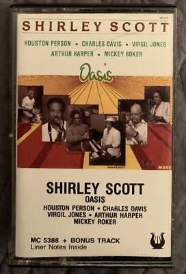 SHIRLEY SCOTT Oasis Cassette Houston Person Mickey Roker MUSE Funk Soul Jazz - Image 1 of 4