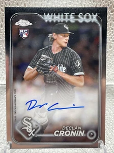 2024 Topps Chrome Rookie Autographs #RADCR Declan Cronin Chicago White Sox - Picture 1 of 2
