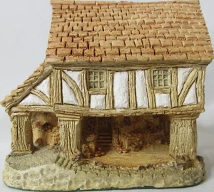 Vintage David Winter Little Market Hand Painted Resin 1980 John Hine Ltd No COA - Picture 1 of 9