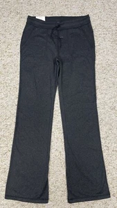 Active Life Fleece Lounge Pants Women's sz Small Elastic waist Charcoal (29x32) - Picture 1 of 24