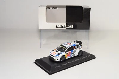 A78 1:43 WHITEBOX WBR024 VW VOLKSWAGEN POLO R WRC WINNER RALLY SWEDEN 2014 MIB - Immagine 1 di 4
