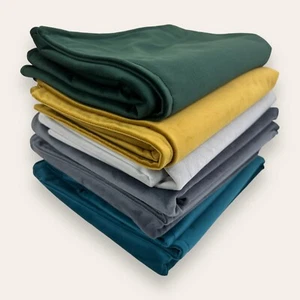 Neu Bettläufer Bettüberwurf handgefertigt wendbar (DOPPELSEITIG) in mehreren Farben - Bild 1 von 35