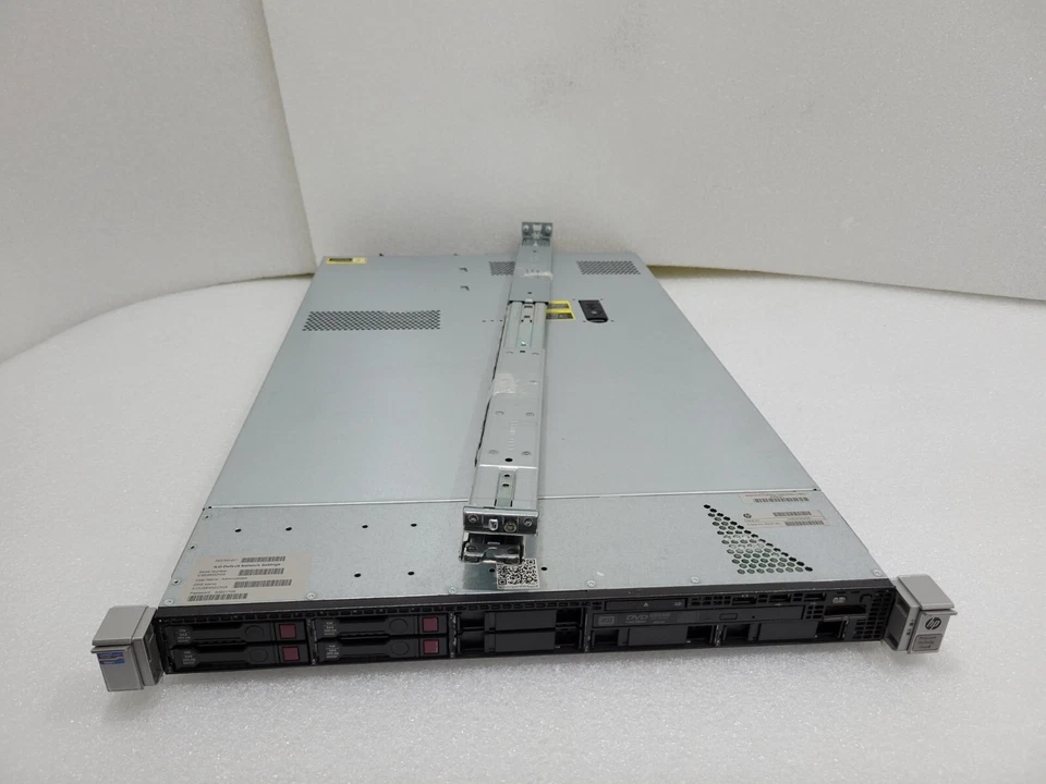 HP Proliant DL360p Gen 8 Xeon E52609 2.40GHZ/2x4GB/4x600GB/DVD - Image 1 of 4