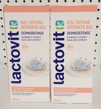 (2) Lactovit Intimate Shower Gel Dermodefense (17 oz)  