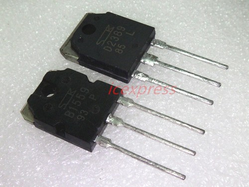 1pairs OR 2PCS SANKEN TO-3P 2SB1559-O/2SD2389-O 2SB1559/2SD2389 B1559/D2389 - Foto 3