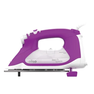 IRON OLISO PROPLUS IN GIFT BOX-PURPLE, TEAL & PINK New features. - Picture 1 of 17