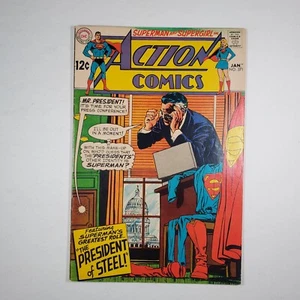 DC Comics Action Comics #371 FN/VF Superman as the President of Steel Neal Adams - Picture 1 of 9