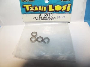 Team Losi 1/4x3/8 Bll Bearing with Telon Seals A-6913 - Picture 1 of 5