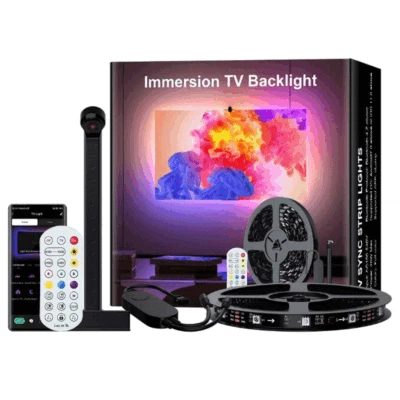 LED Lights for TV 55-60 Inch, 12.5FT Beede TV LED Backlight Kit with Bluetooth A - Image 1 of 4
