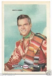1958 Atlantic Petroleum Picture Pageant (4) Keith ANDES # - Bild 1 von 2