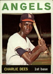 1964 Topps Baseball Card #159 Charlie Dees RC - VG-EX