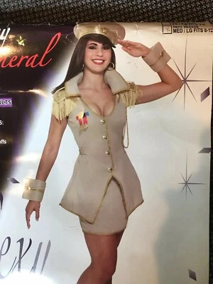 Adult Sexy General Women's Costume size M/L Halloween - Image 1 of 3