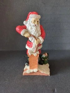 NEUHEIT WEIHNACHTEN WEIHNACHTSMANN KUNSTHARZ FIGUR DEKORATION - Bild 1 von 7