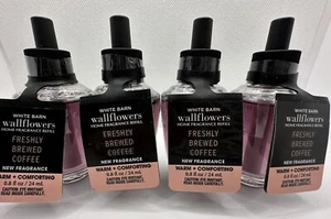 Bath & Body Works Freshly Brewed Coffee Wallflower Refill Bulbs x4 - Picture 1 of 1