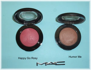 2 MAC COSMETICS MINERALIZE BLUSHS - Happy Go Rosy & Humor Me - 3,2g - Bild 1 von 3