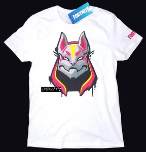 Fortnite Mens Short Sleeve T Shirt White Size M-L - Picture 1 of 11
