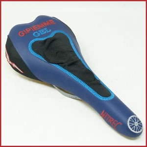 NOS GIPIEMME NITREC GEL SADDLE SEAT VINTAGE ROAD RACING BIKE BICYCLE VINTAGE - Picture 1 of 6