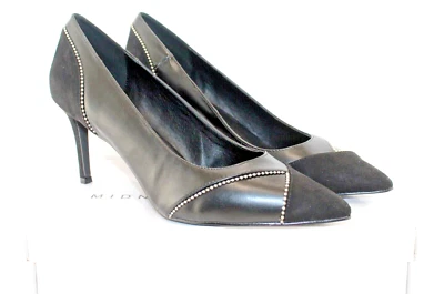 Midnight Velvet 女式经典高跟鞋 12 M 码黑色全新 — 第 1/4 张图片