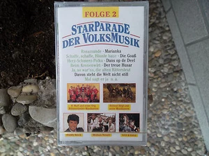 Starparade der Volksmusik Folge 2, MC m. 16 schönen Titeln Neu - Picture 1 of 2