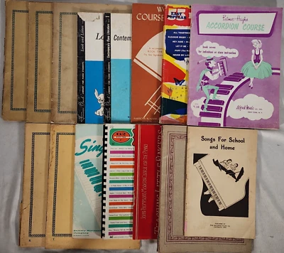 Vintage Sheet Music Lot of 15 - Schirmer's Library, Beginner, Piano Teaching - Image 1 of 4