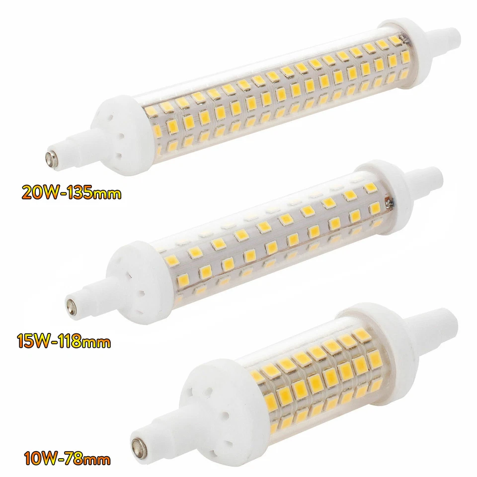 Dimmable R7S J78 J118 J135 10-20W 2835 SMD LED Flood Light Replaces Halogen Lamp - Image 1 of 4