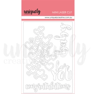Uniquely Creative White Chipboard Fox Builder Mini Laser Cut - Picture 1 of 1