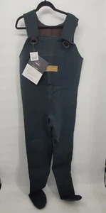 FROGG TOGGS Mens Large Amphib SF Neoprene Chest Waders Bib Green 2713143-LG NEW - Picture 1 of 14