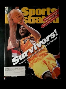 KOBE BRYANT LAKERS MVP HOF SPORTS ILLUSTRATED MAGAZINE 6/12/2000 A - Picture 1 of 1