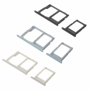 Bandeja SIM doble/tarjeta SD para Samsung Galaxy J3 2017 tarjetero ranura carro compartimento - Imagen 1 de 2