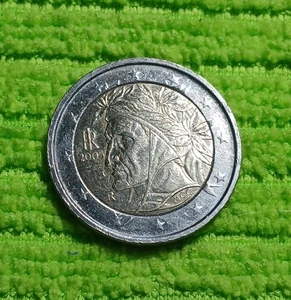 Seltene 2 EURO Münze aus Italien 2005  „Dante Alighieri“ , guter Zustand ! - Bild 1 von 2