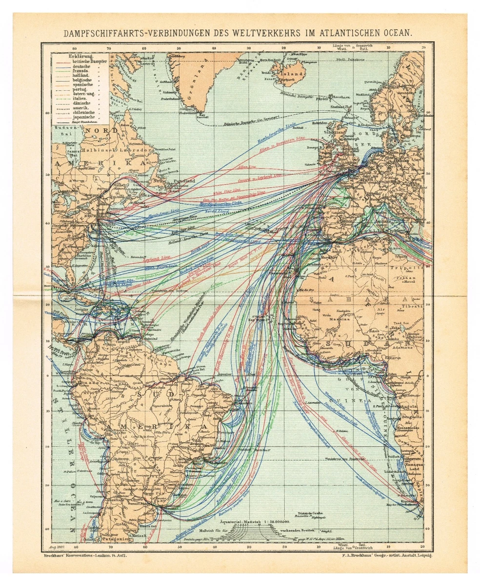 1900-1909 Date Range Antique World Maps & Atlases for sale | eBay