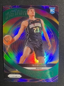2024-25 Panini Prizm NBA Tristan Da Silva RC Instant Impact Green #20 Magic - Bild 1 von 2