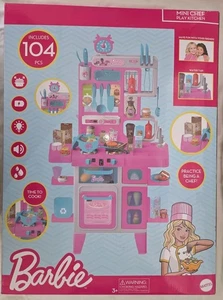 Barbie Mini Chef Spielküche Set 104 Teile NEU - Bild 1 von 11