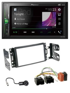 Pioneer 2DIN MP3 DAB USB Bluetooth Autoradio für Chevrolet Corvette Uplander 05- - Bild 1 von 8