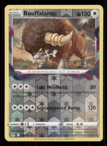 Bouffalant SWSH11: Lost Origin #148/196 Rare Reverse Holo Pokemon LP - Picture 1 of 2