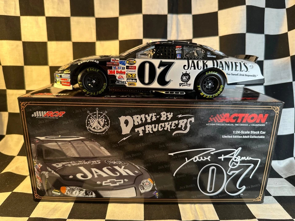 Action 1/24 Dave Blaney #07 Jack Daniels/Drive by Truckers 1/3468 - Image 1 of 4