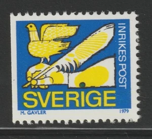 Schweden 1979 Sc # 1277 postfrisch OG - Bild 1 von 1