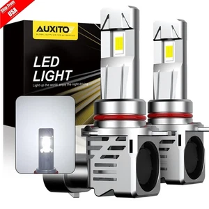 AUXITO 9012 HIR2 LED Bulb High Low Beam Headlights 120W 6500K White Super Bright - Picture 1 of 11