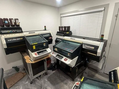 3 Mimaki UJF Bundle! 2X 3042 MKII EX, 1X 6042 MKII - Desk Flatbed UV-LED Printer - Image 1 of 4