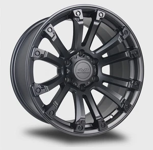 GWG GO2 18 inch Satin Black Rim 6x139.7 fits Chevrolet Silverado 1999 - 2024 - Picture 1 of 5
